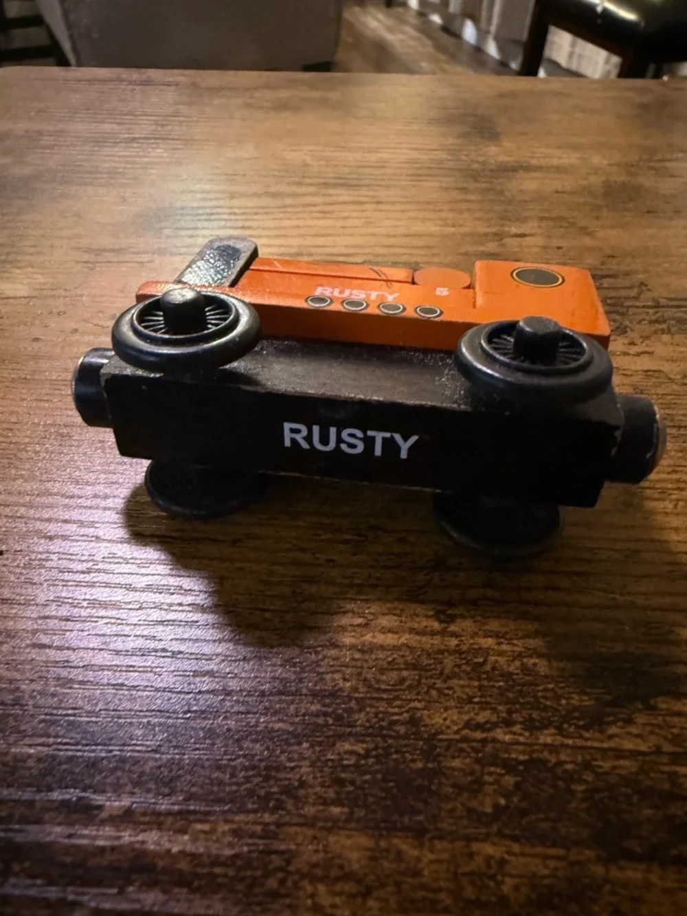 Thomas & Friends Wooden Railway Train Track Rusty VTG 2003 - Picture 2 of 6